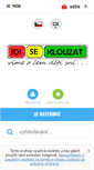 Mobile Screenshot of jdiseklouzat.cz